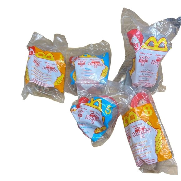 Bundle Of New Unopened Vintage Toy Story Characters 1999 Disney Toy Story 2 - Picture 1 of 16